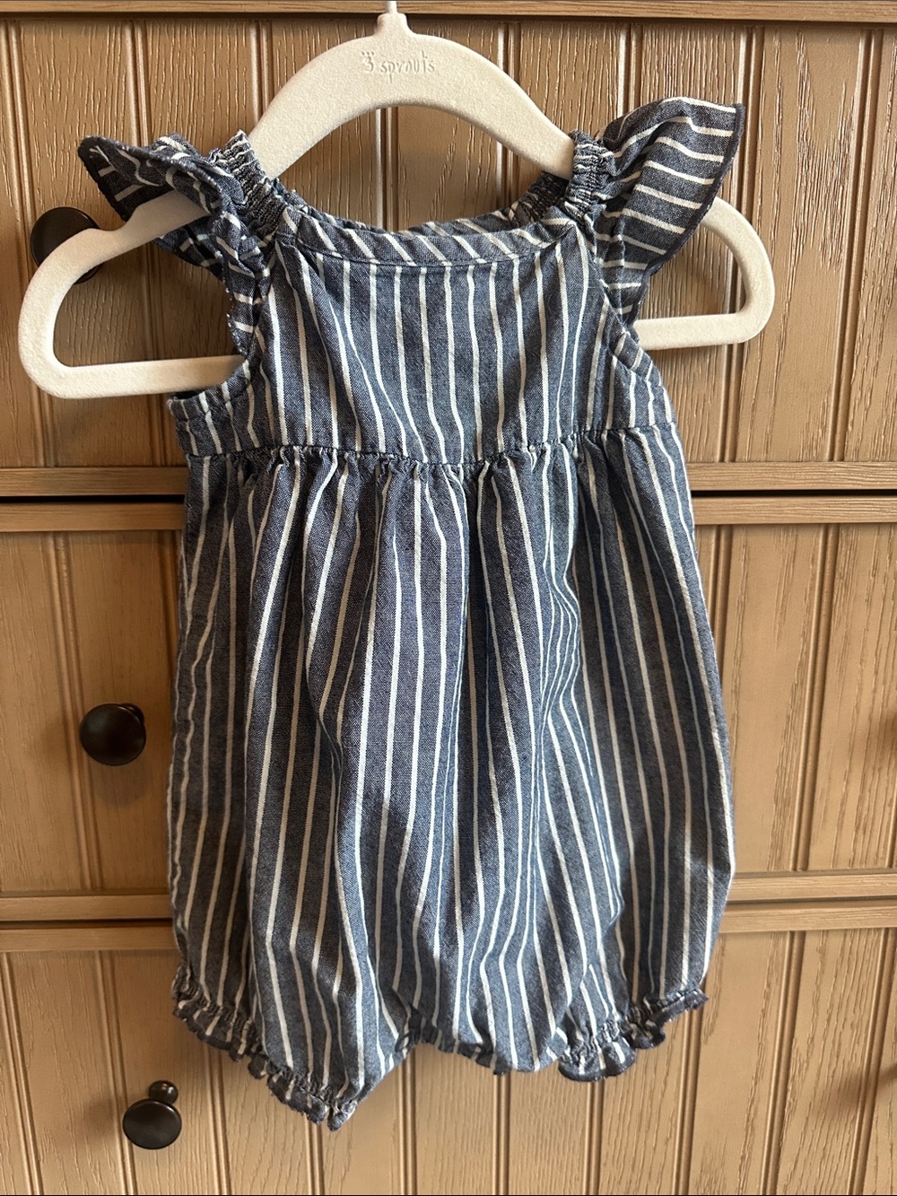 Carters striped romper